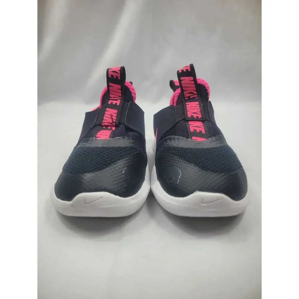 Nike Flex Toddler Shoes AT4665-006 Black & Pink Size 8C
